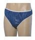 Slip desechable negro (tanga hombre)