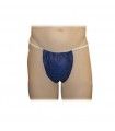 TANGA HOMBRE DESECHABLE AZUL OSCURO (100 UNID)
