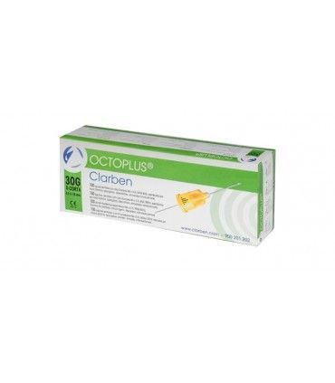 AGUJA DENTAL OCTOPLUS VERDE 30G-0,3x16 (100 UNI)