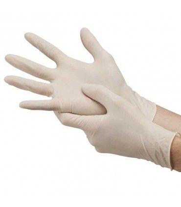 LUNA LATEX GLOVE WITH POWDER (100 UNIT)