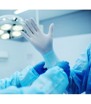 STERILE LATEX GLOVE WITHOUT POWDER (50 PAIRS)