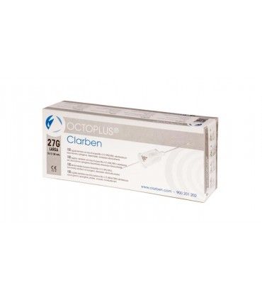 AGUJA DENTAL OCTOPLUS GRIS 27G-0,4x38 (100 UNID)