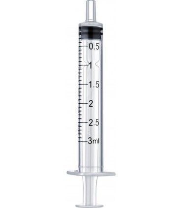 JERINGA 3 CUERPOS - 3 ML (100 UNID.)