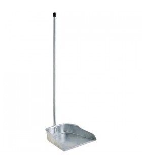 LONG HANDLED METAL DUSTPAN