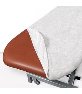 SÁBANA AJUSTABLE BLANCA PARA CAMILLA 95/70x220 PLUS (10 UD.)