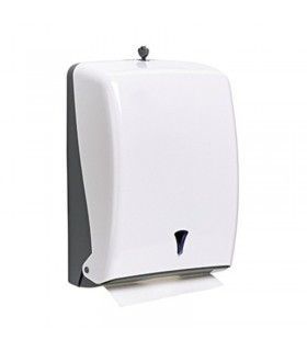 ZETA WHITE TOWEL DISPENSER
