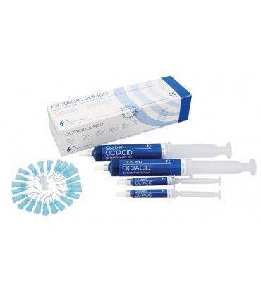 JUMBO OCTACID 37% ACID ETCHING GEL 2x25ml. + 2x3ml. + CANNULAS