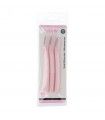EYEBROW RAZORS 13 CM (3 UNITS)
