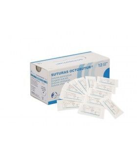 OCTOSUTUR CIRCULAR SILK SUTURES (12 PCS.)