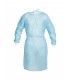 NON-STERILE GOWN W/BLUE TRICOT CUFF 19G (10 UNITS)