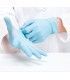 BLUE NITRILE GLOVE SOFT SKIN S/P (100 UNIT)