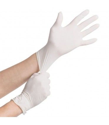 LATICECS LATEX GLOVE WITHOUT POWDER (100 UNIT)