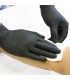 BLACK NITRILE GLOVE SOFT SKIN S/P (100 UNIT)