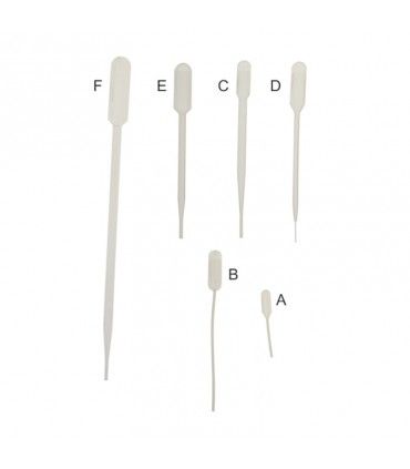 NON-STERILE UNGRADED PASTEUR PIPETTE (500 PCS)