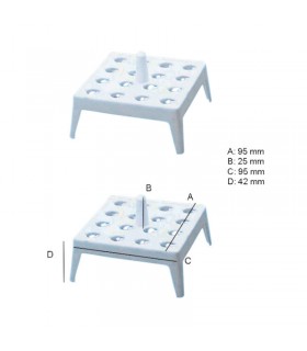 FLOATING TRAY FOR 16 MICROTUBES