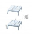 FLOATING TRAY FOR 16 MICROTUBES