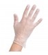 VINYL GLOVE WITHOUT DUST (100 UNIT)