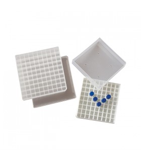 FREEZABLE BOX FOR CRYOTUBES AND VIALS