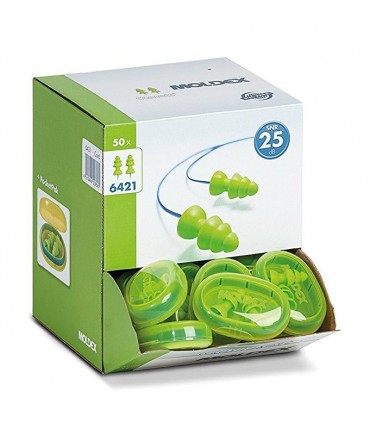 SILICONE PLUG WITH CORD FIT EAR (100 PAIRS)