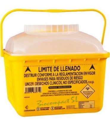 CONTENEDOR DE AGUJAS