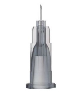 AGUJA HIPODÉRMICA 27 G (0,40x4) MESO GRIS