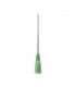 HYPODERMIC NEEDLE 21 G 1 (25X0.8) GREEN