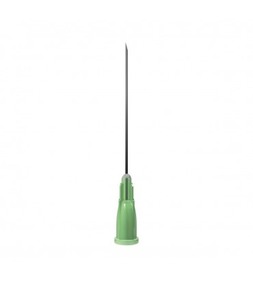 HYPODERMIC NEEDLE 21 G 1 (25X0.8) GREEN