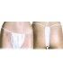 Tanga desechable blanco