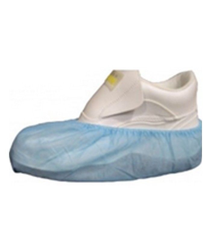 POLYPROPYLENE SHOE COVERS BLUE (100 UNIT)