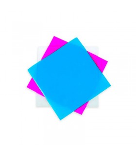 CLEAR MACHINE PLATES 1 MM (25 PCS)