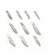 MEDICALINE SCALPEL BLADES (100 UNIT)
