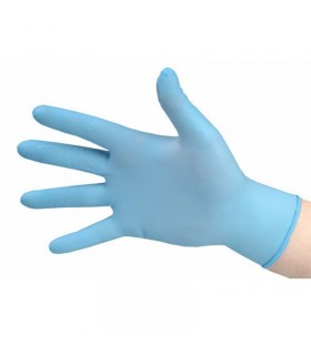HIGH PROTECTION BLUE NITRILE GLOVE (100 UNIT)