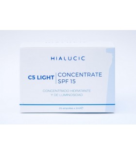 AMPOLLAS HIALUCIC C5 LIGHT CONCENTRATE SPF15 (25 UNID)