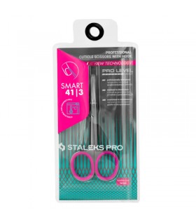TIJERA PROFESIONAL CON GANCHITO PARA CUTÍCULA SMART 41 (TIPO 3)