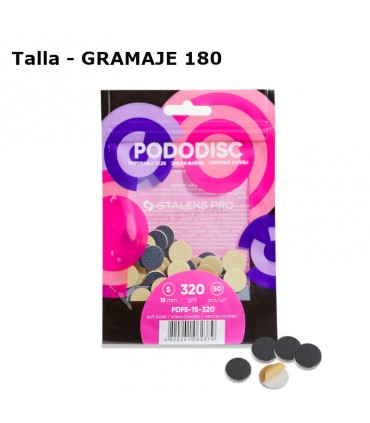 RECAMBIO ACOLCHADO PARA DISCO PEDICURA PRO S (50 UNID)