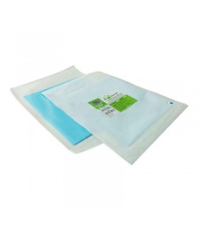 TALLA ESTÉRIL FENESTRADA AZUL