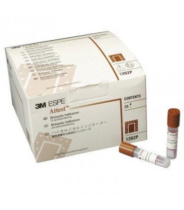 ATTEST 1262P BIOLOGICAL INDICATOR (25 UNIT)