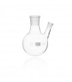 ROUND BOTTOM FLASK 25mL 2 MOUTHS 14/23 -14/23