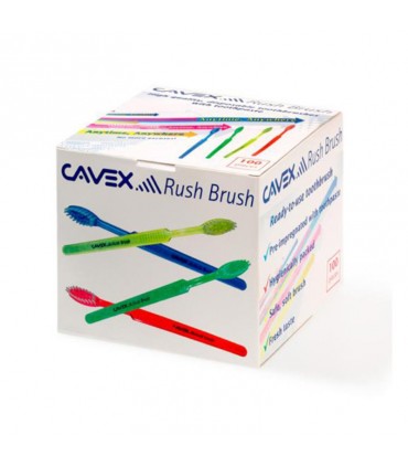 CEPILLO DENTAL CON PASTA INTEGRADA (100 UNID)