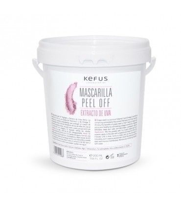 MASCARILLA PEEL OFF ALGINATO EXTRACTO UVAS (200 g)