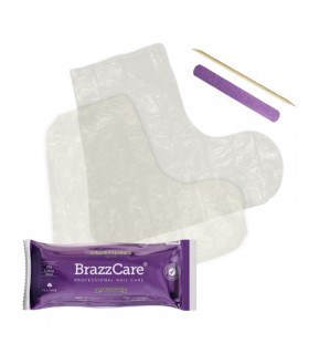 PEDICURE SLIPPERS BRAZZCARE (1 PAIR)