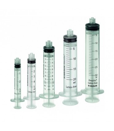 JERINGA 3 CUERPOS LUER LOCK (100 UNID)