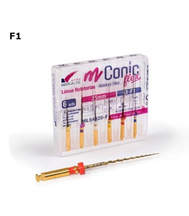 MCONIC FLEX ROTARY FILES 21mm (6 UNIT)