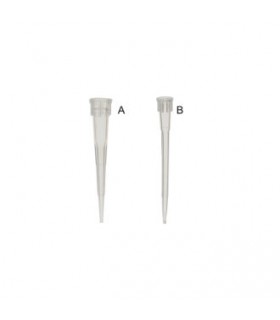 PUNTAS PARA MICROPIPETAS 0,5-10 µl TIPO EPPENDORF (1000 UNID)