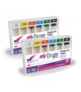 PUNTAS PAPEL M-DRYER PTA.COLOR (200 UNID)