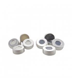 CÁPSULA DE ALUMINIO Ø20 MM CON SEPTA SILICONA (100 UNID)