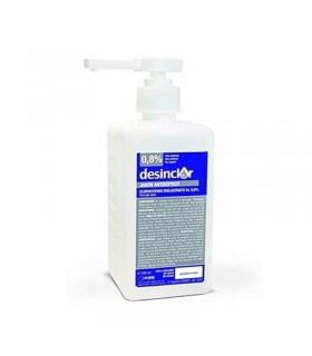 DESINCLOR SOAP SOLUTION 0.8% (500 ML)