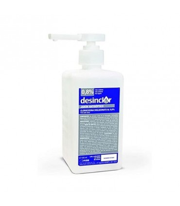 DESINCLOR SOAP SOLUTION 0.8% (500 ML)