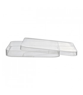 SQUARE PETRI DISHES 120x120mm PS ASEPTIC (180 UNITS)