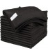 Microfiber Cloth 38x35 Black (12 Units)